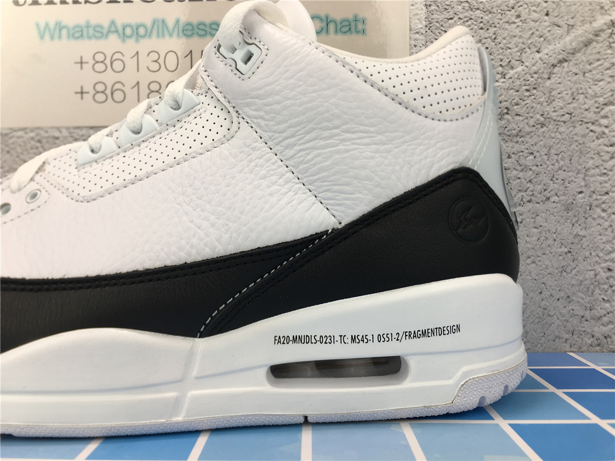 Fragment Design x Air Jordan 3 Retro SP White DA3595-100